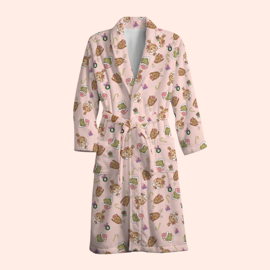 Girls Grinchmas Dressing Gown