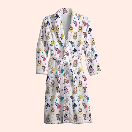Heeler Princesses Dressing Gown