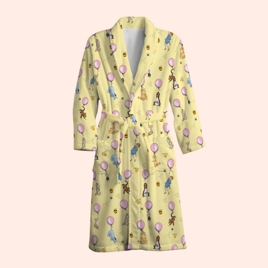 Honey Pot Pink Dressing Gown
