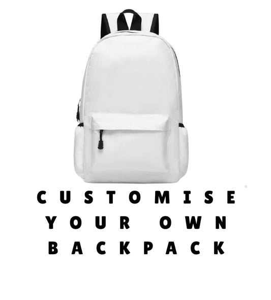 Customise Your Own Backpack
