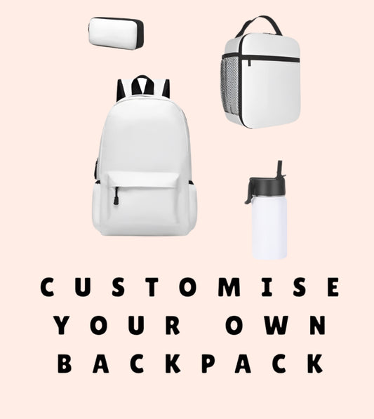 Customise Your Own Backpack Set