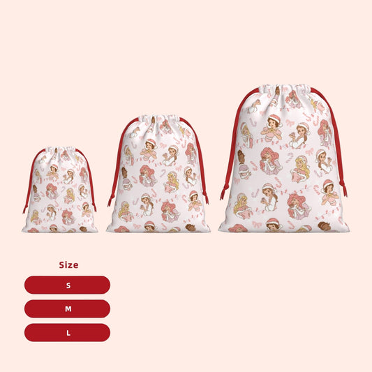 Once Upon A Snowflake Santa Sack